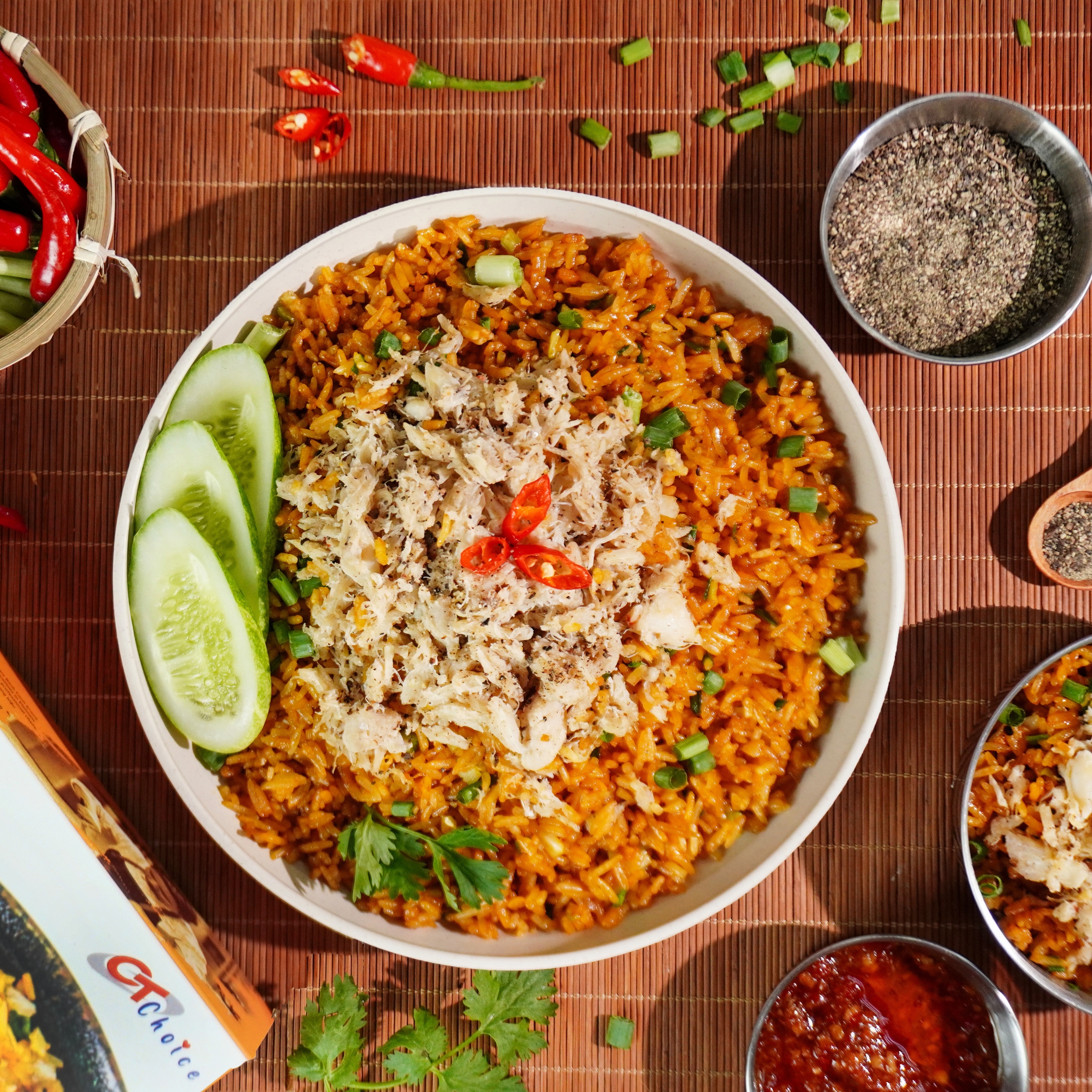 Fried rice様 InnovAsian Tandoori Style Chicken Fried Rice - 16 Oz